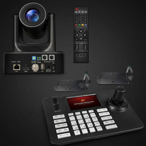 Meeasier PTZ Camera Bundle 20X with 4D Joystick Controller